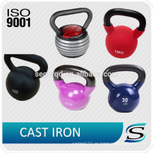 Kettlebells de competición de hierro fundido pintado 48kg